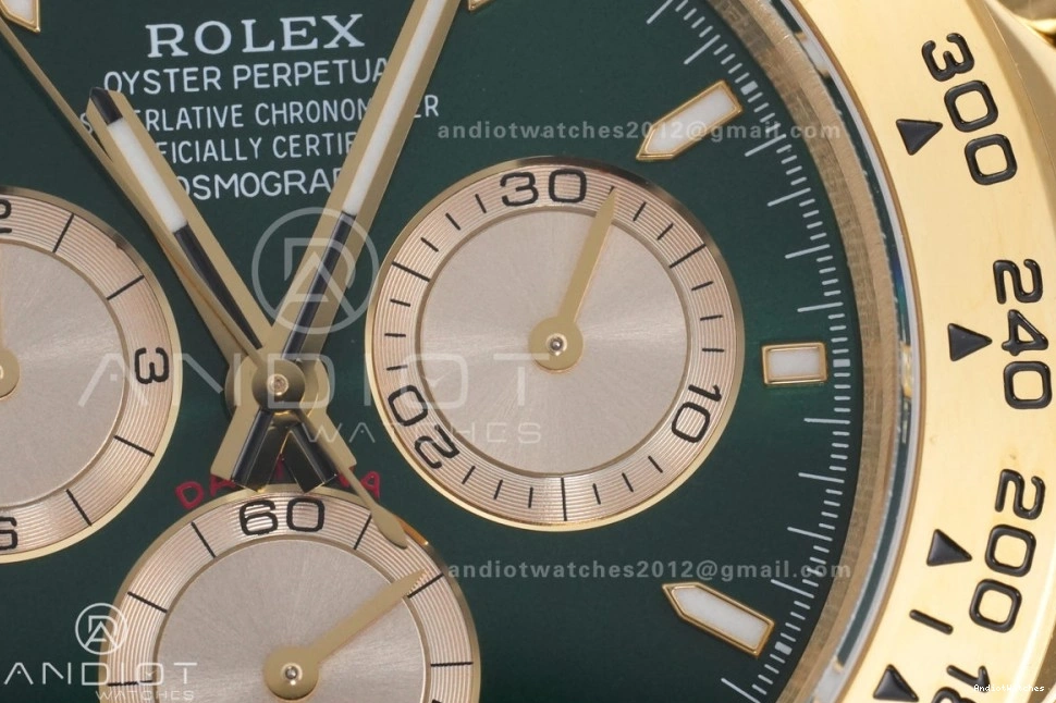493 2025 (Gain 126508 Dial Green V6 Daytona Edition Weight) SmoothTexture Best Bracelet QF on 1:1 YG QF4131 YG 1020